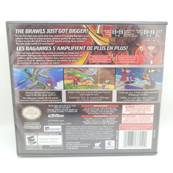 Activision Bakugan Defenders of the Core Nintendo DS Standard Edition New Sealed - Picture 6 of 8